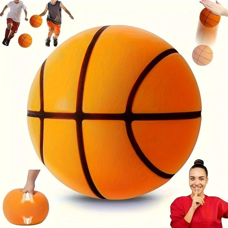 2025 Upgraded Version Silent Basketball with Grooves, 7.09Inch , Perfect Gift Choice